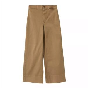 Everlane Lightweight Wide Leg Chino Tan/Brown